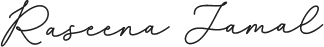 Raseena Jamal signature